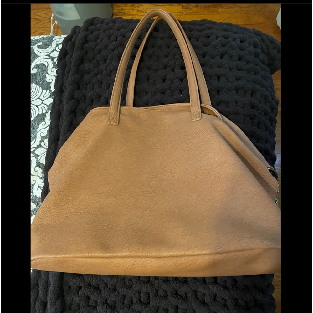 Large brown tote